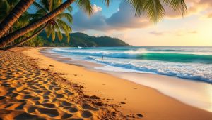 découvrez mirissa beach au sri lanka, une plage idyllique réputée pour son sable doré, ses eaux turquoise et ses vagues parfaites pour le surf. profitez d’un lieu incontournable pour se détendre et vivre des aventures exotiques.