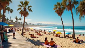 découvrez les incontournables de venice beach : plages animées, art de rue coloré, promenade mythique et ambiance bohème. suivez nos conseils pour savoir que faire et voir absolument lors de votre visite à venice beach !